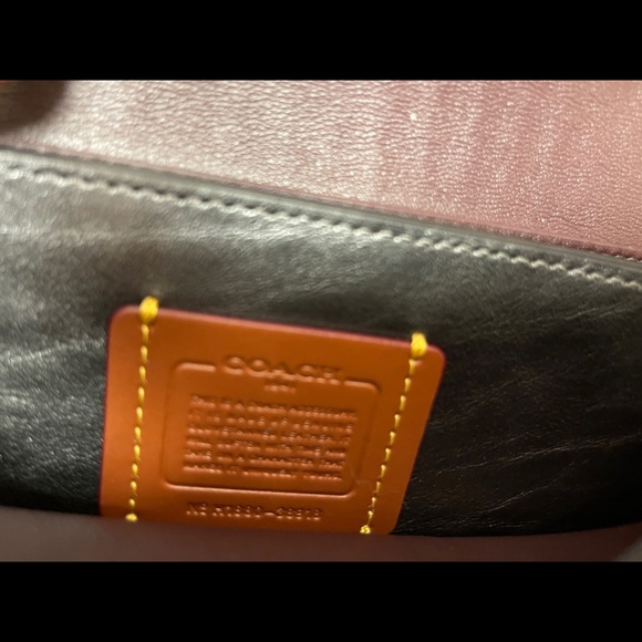 Coach Callie Foldover Chain Clutch | Graphite Mult - Picture 5 of 12